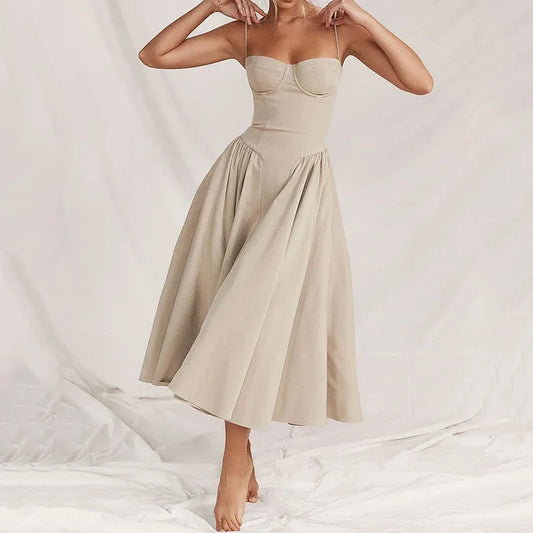 Robe Balconnet bretelle BB unie