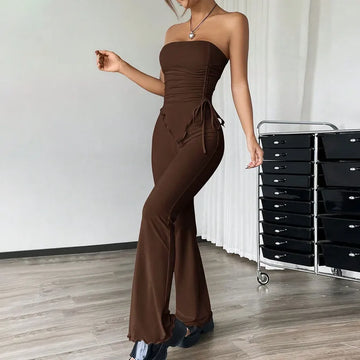 Ensemble pantalon bustier AGLAOPE