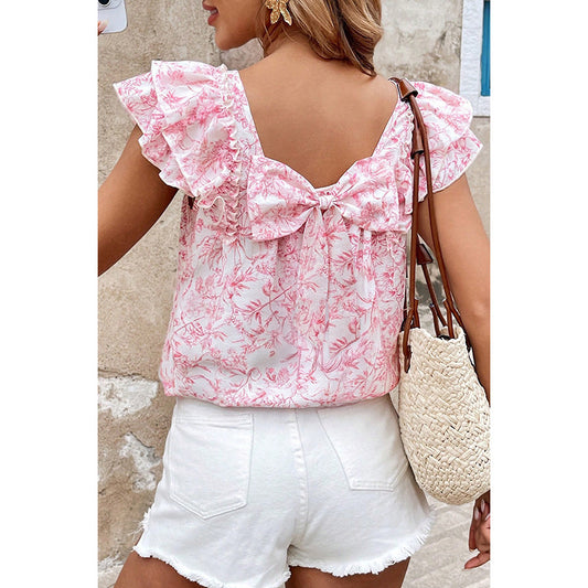 Haut double volants SUZIE Q