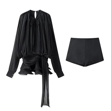 Robe chemise avec short assorti RUMBA